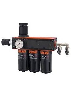 Ρυθμιστής φίλτρου Pro Air-3 Coalescer με φίλτρο ενεργού άνθρακα