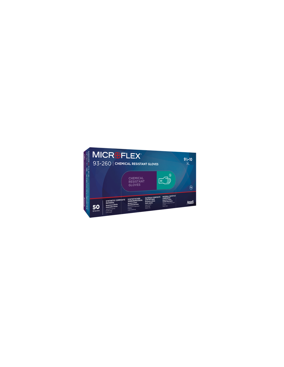 Γάντια αντίστασης σε χημικά Microflex